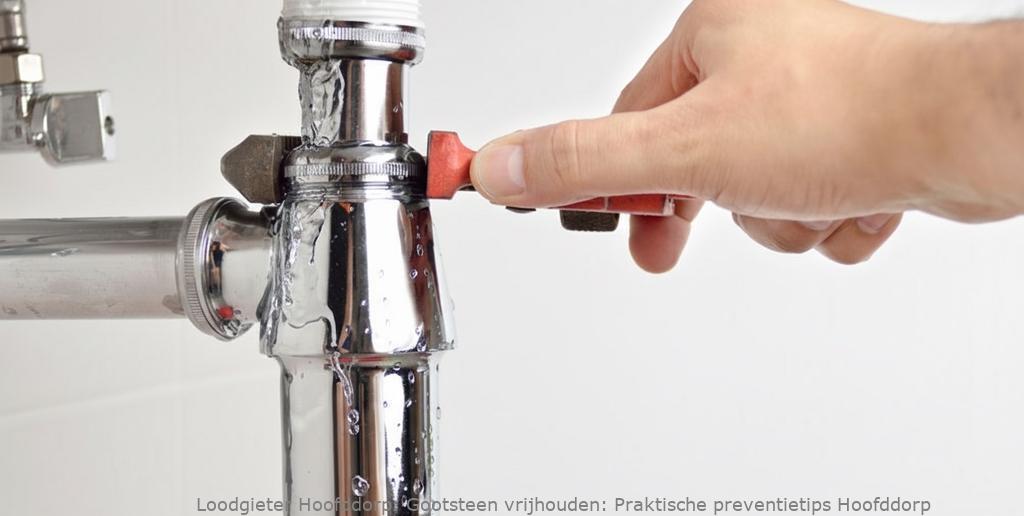 Gootsteen Preventietips Verstopping Hoofddorp