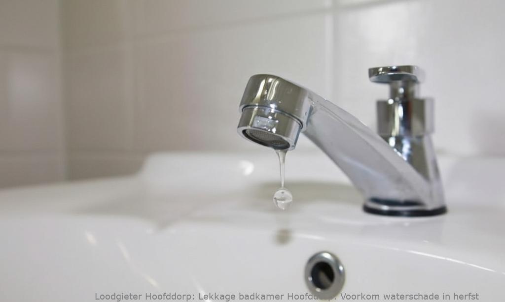 Lekkage Badkamer Hoofddorp
