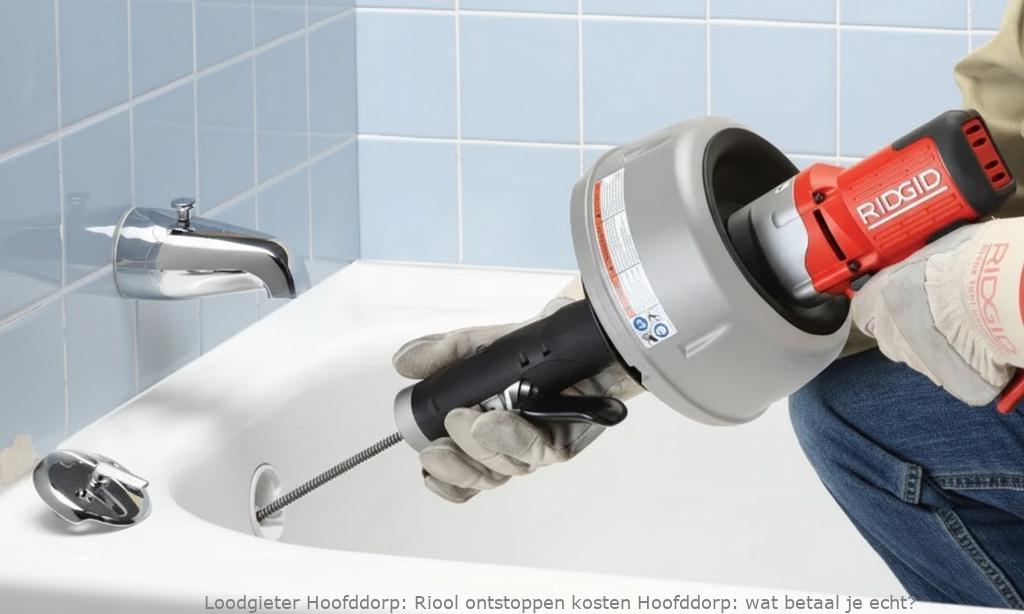 Riool Ontstoppen Kosten Hoofddorp