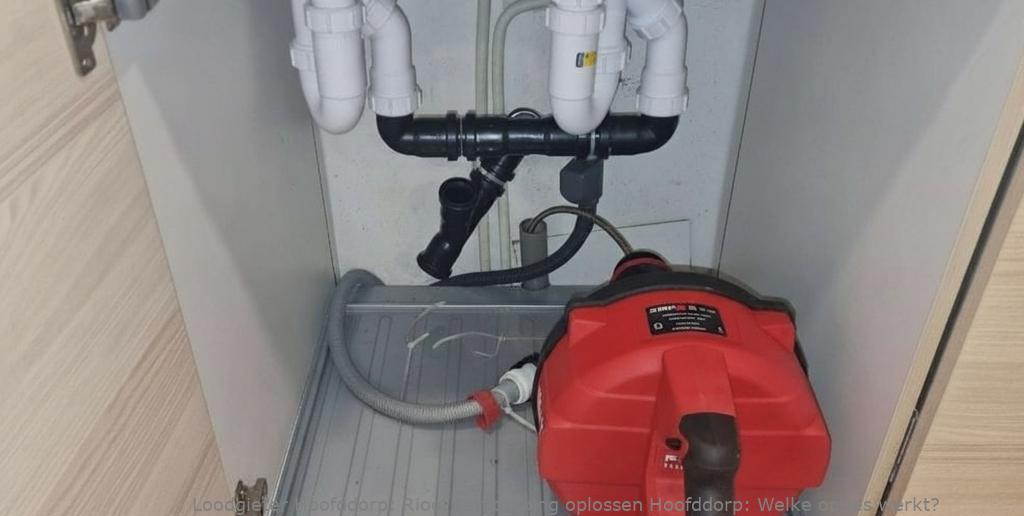 Riool Verstopping Oplossen Hoofddorp