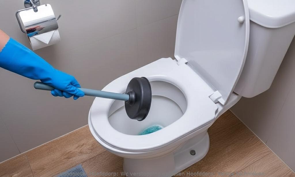 Wc Verstopping Oplossen Hoofddorp